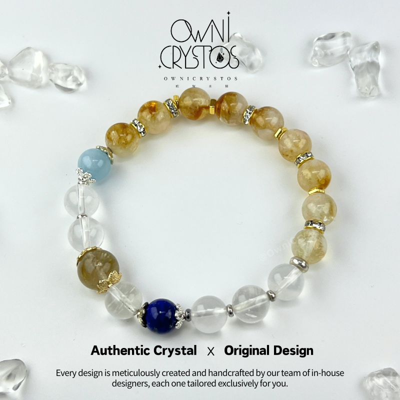 Men’s Power & Clarity Crystal Bracelet