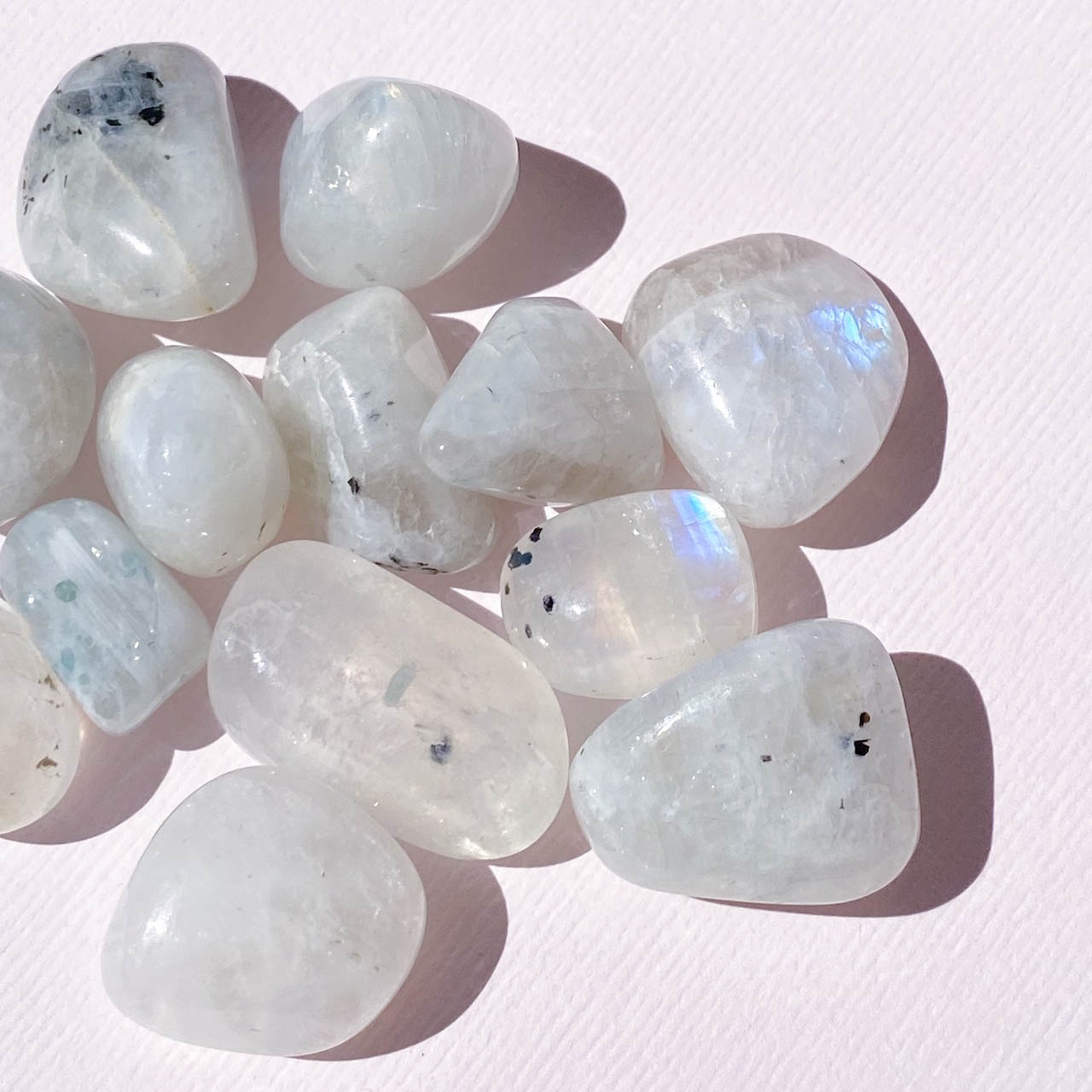 Rainbow Moonstone Pocket Stones &ndash; House of Formlab