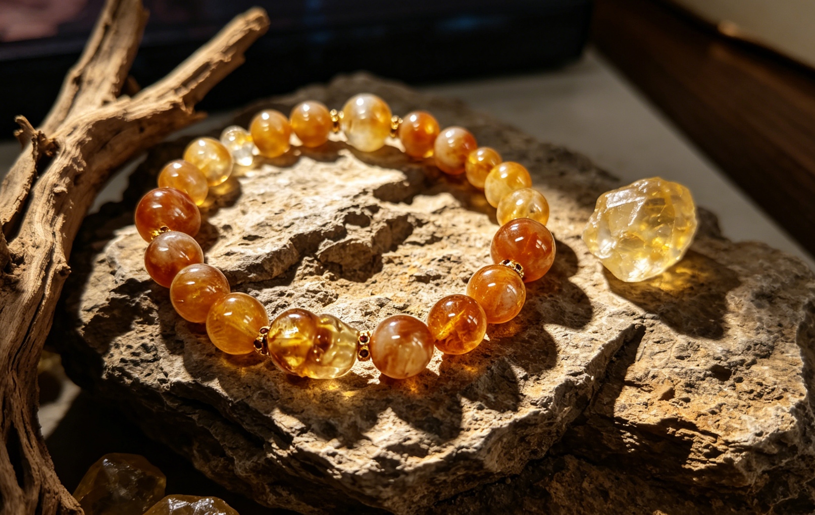 The Authentic Citrine Pixiu Bracelet