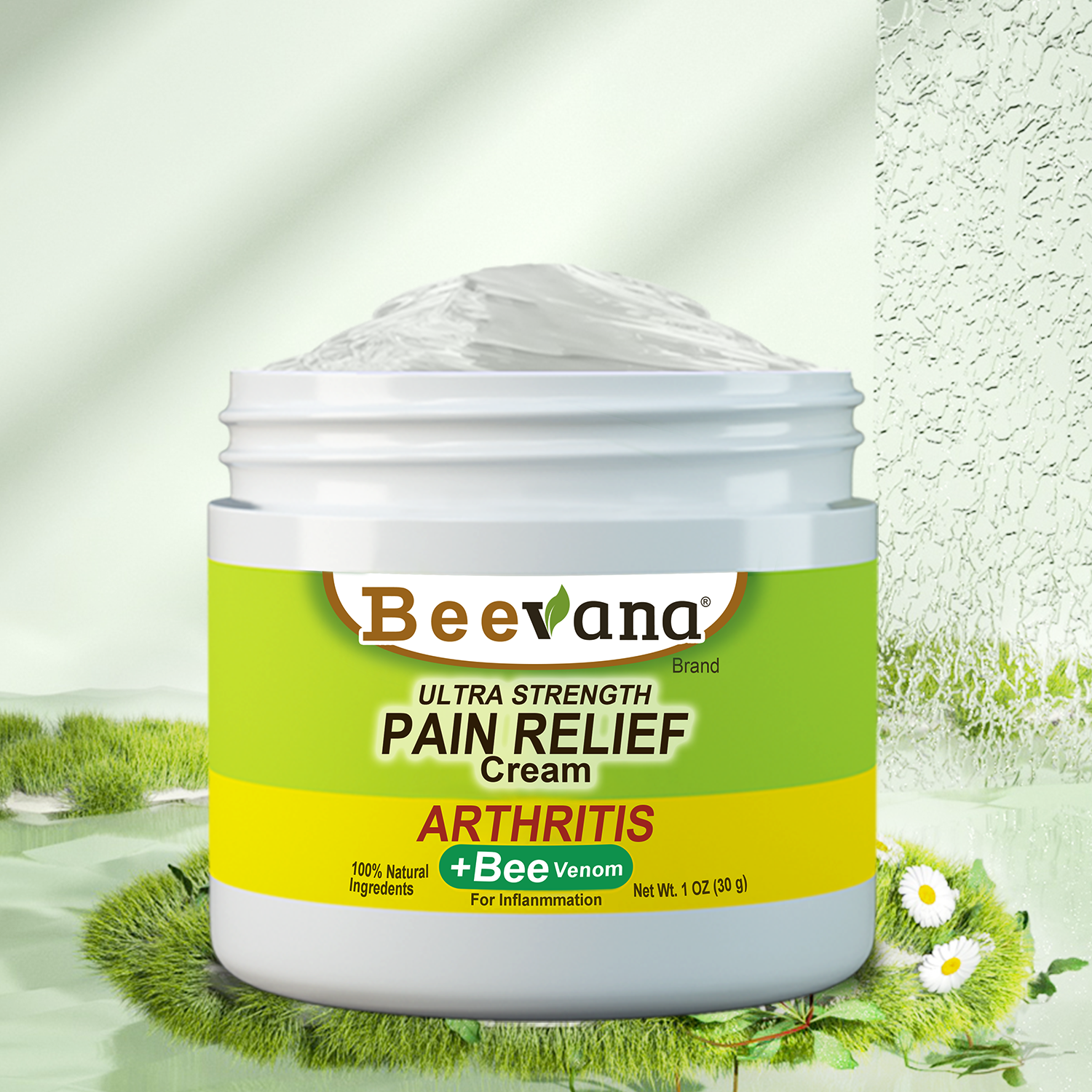 MOONBIFFY™ Bee Venom Joint & Bone Therapy Cream (Full Body Recovery, Pure Natural Formula)