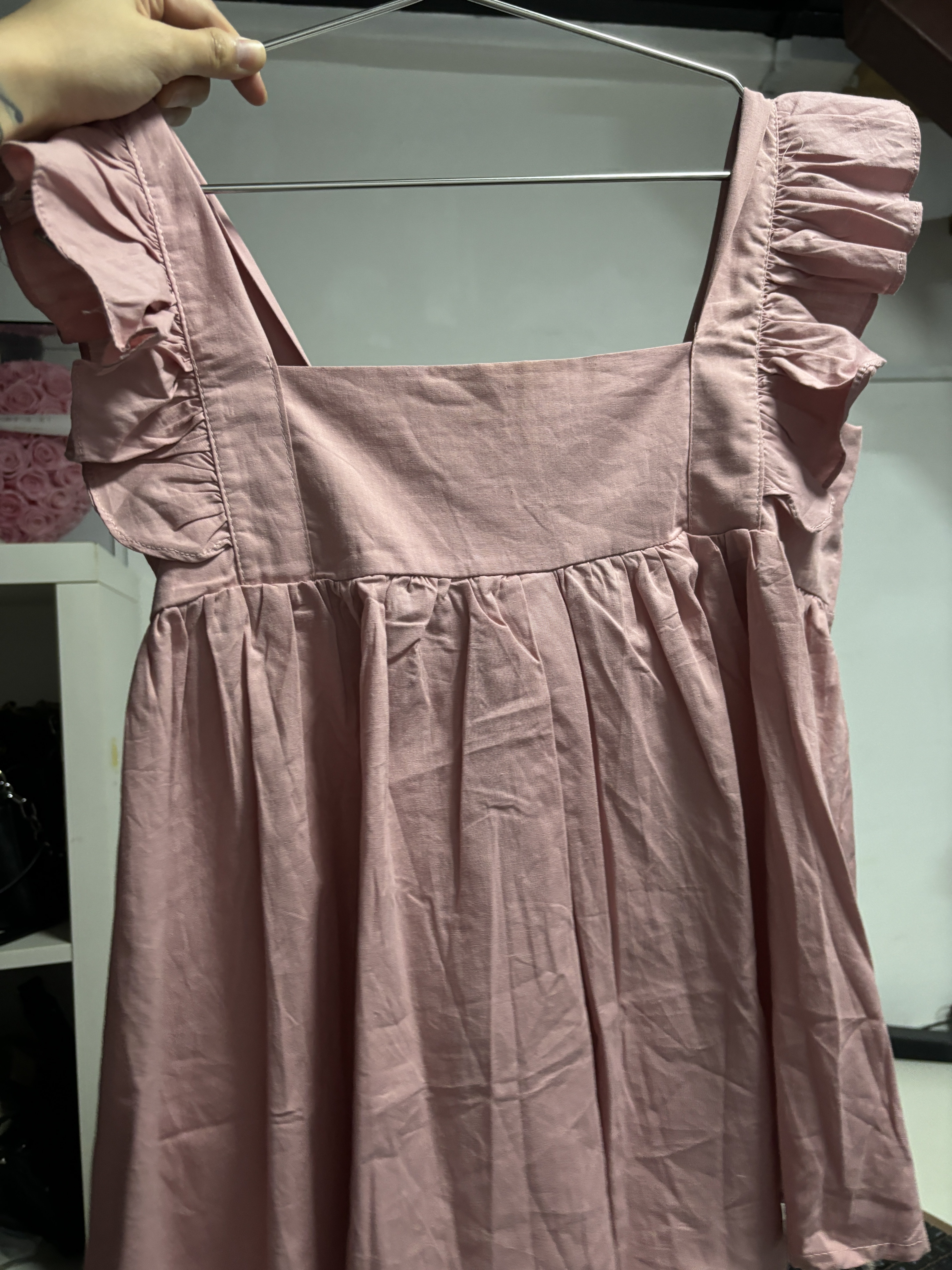 Pink Babydoll Sleeveless