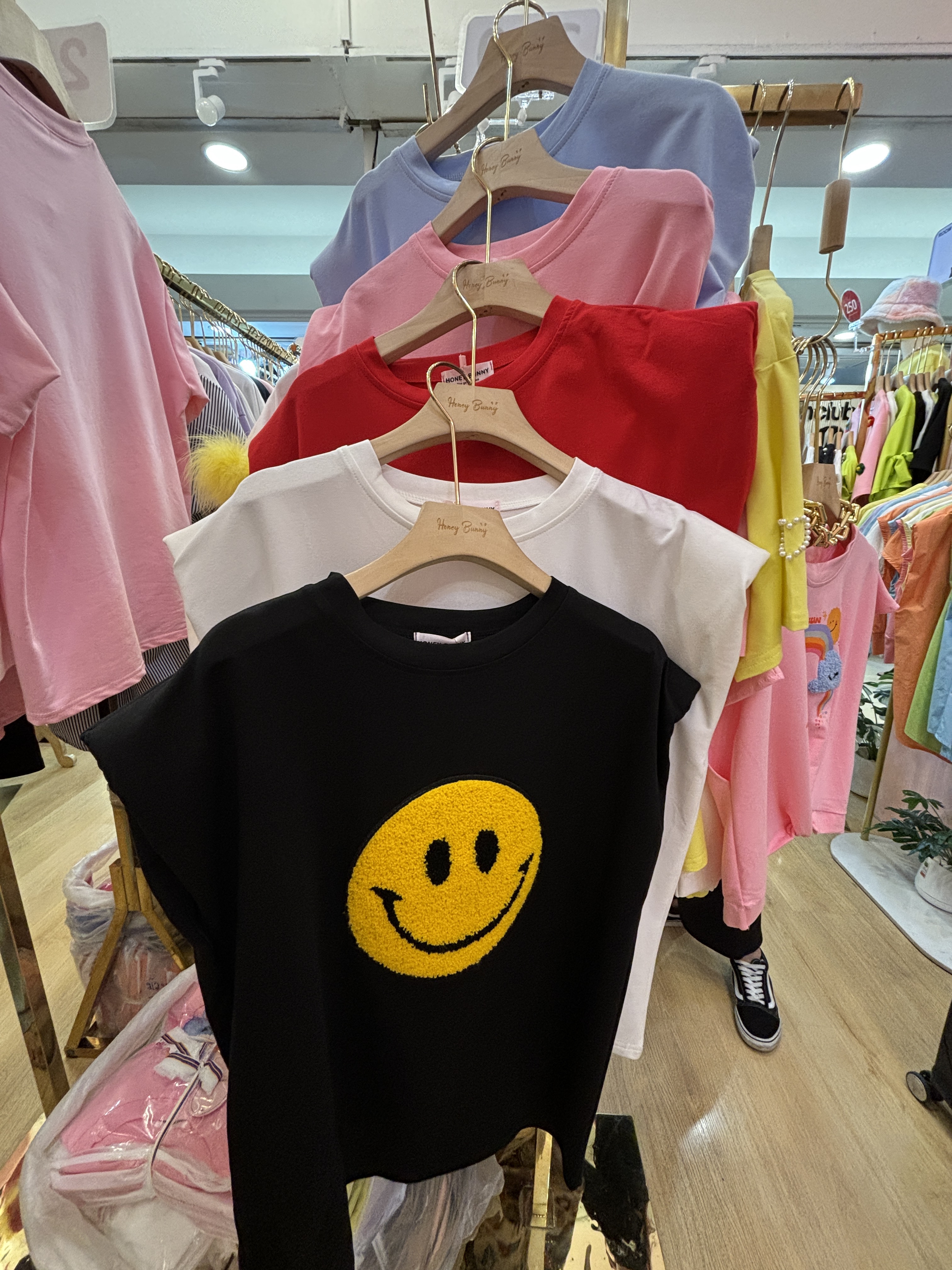 Smiley Sleeveless Top