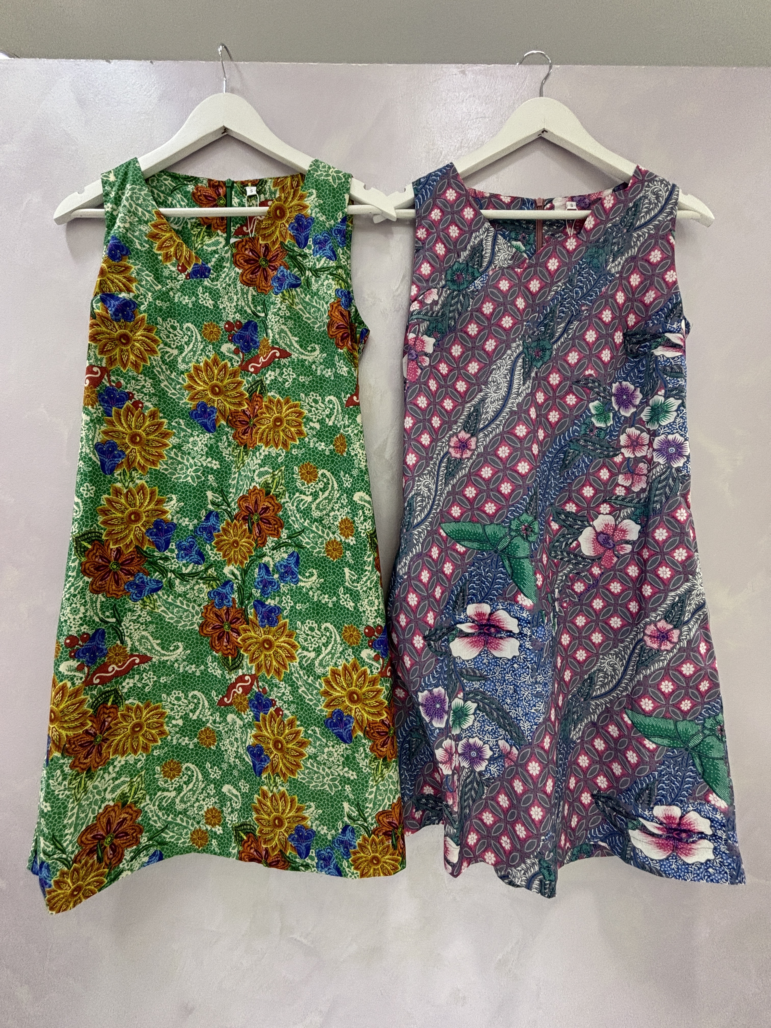 MLK Sleeveless Batik Dress