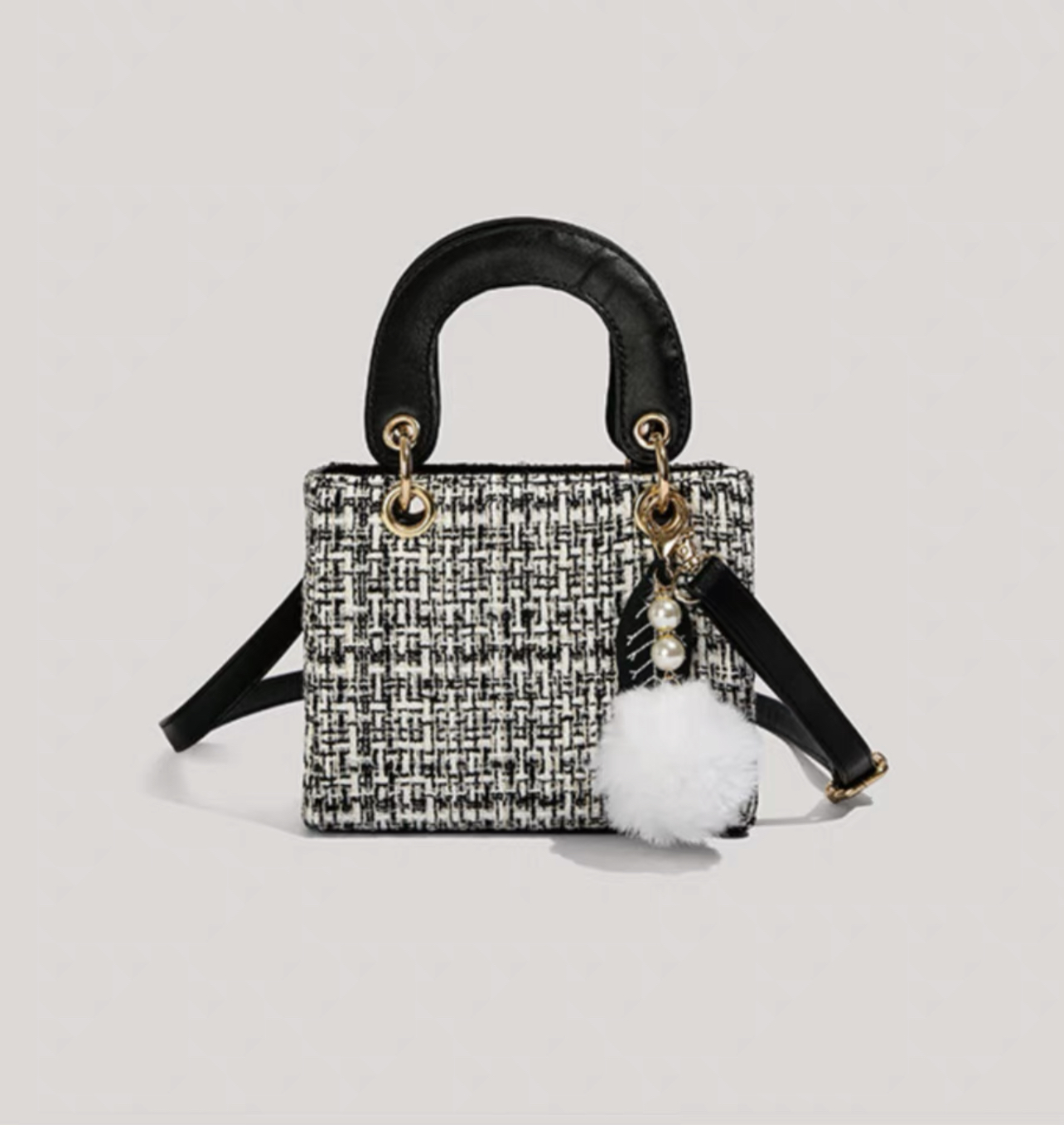 French Texture Mini Handbag