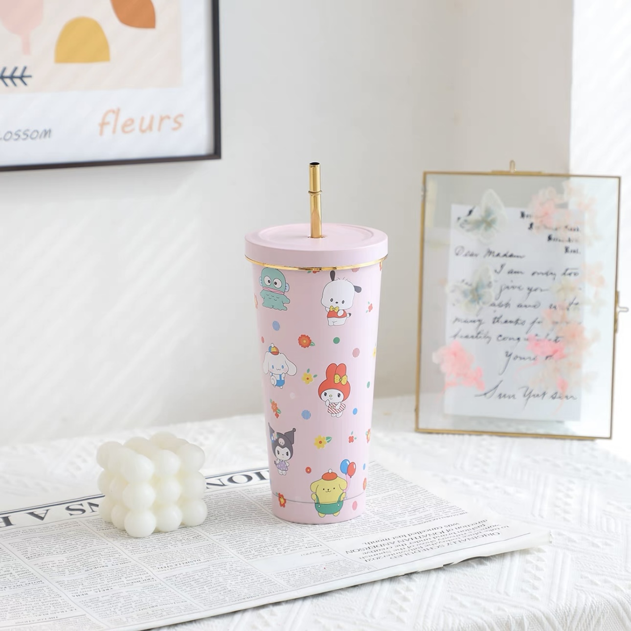 Stainless Steel Cup Tumbler (2 Designs)