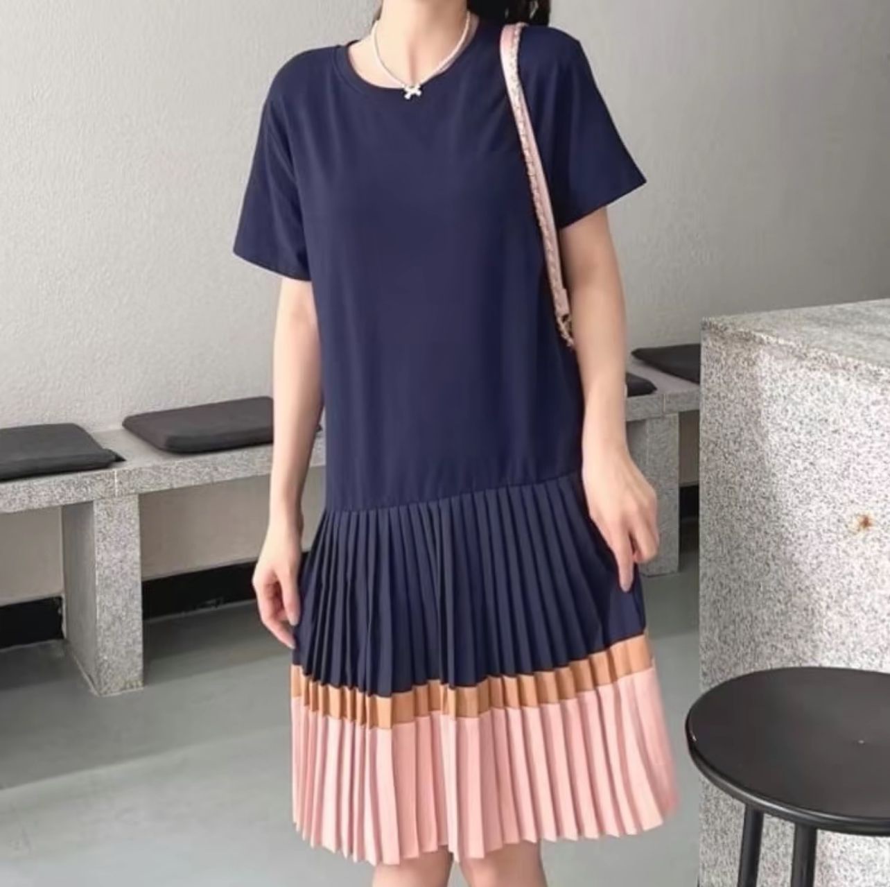 HC Basic Pleated Dress