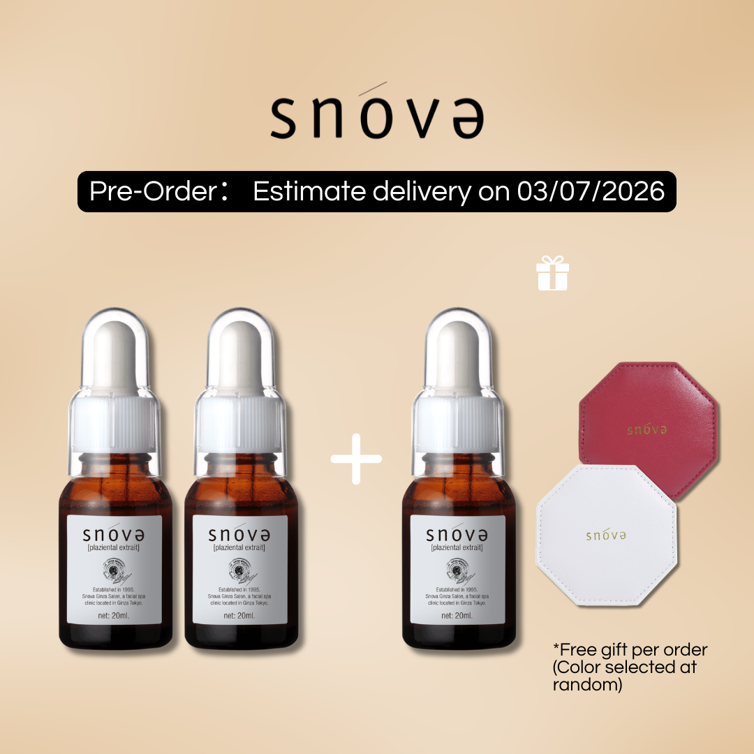 Pre Order -【买2送1】SNOVA 胎盘素精华液 x3