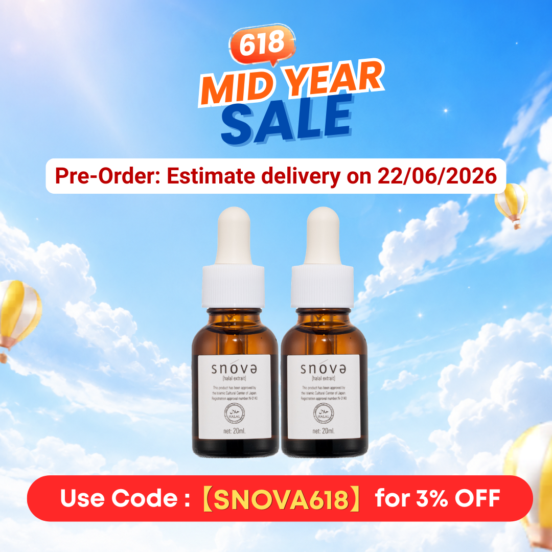 Pre Order - SNOVA海洋胎盘精华液x2