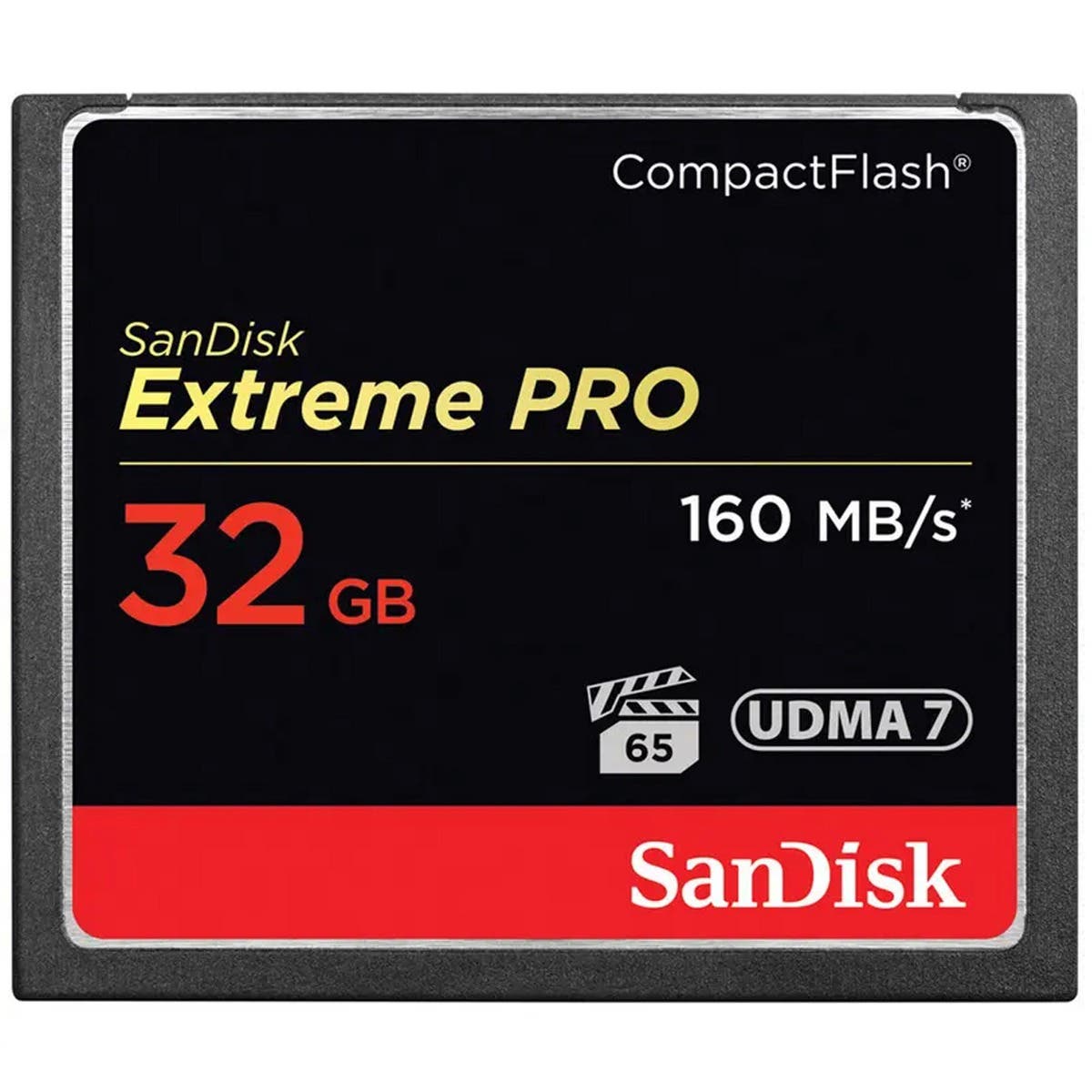 SanDisk 32GB Extreme PRO CompactFlash Memory Card (160Mb/s)