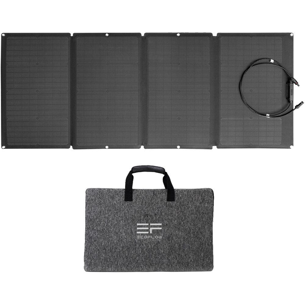 EcoFlow 160W Solar Panel, Solar Blanket, Lightweight and Foldable