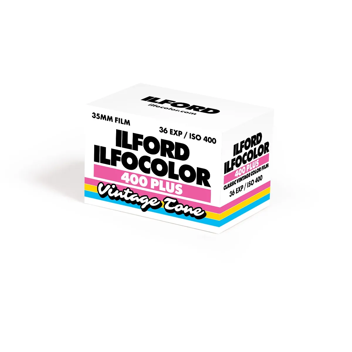 Ilford Ilfocolor 400 ISO 35mm 36exp 135 Colour Film Roll - Vintage Tone