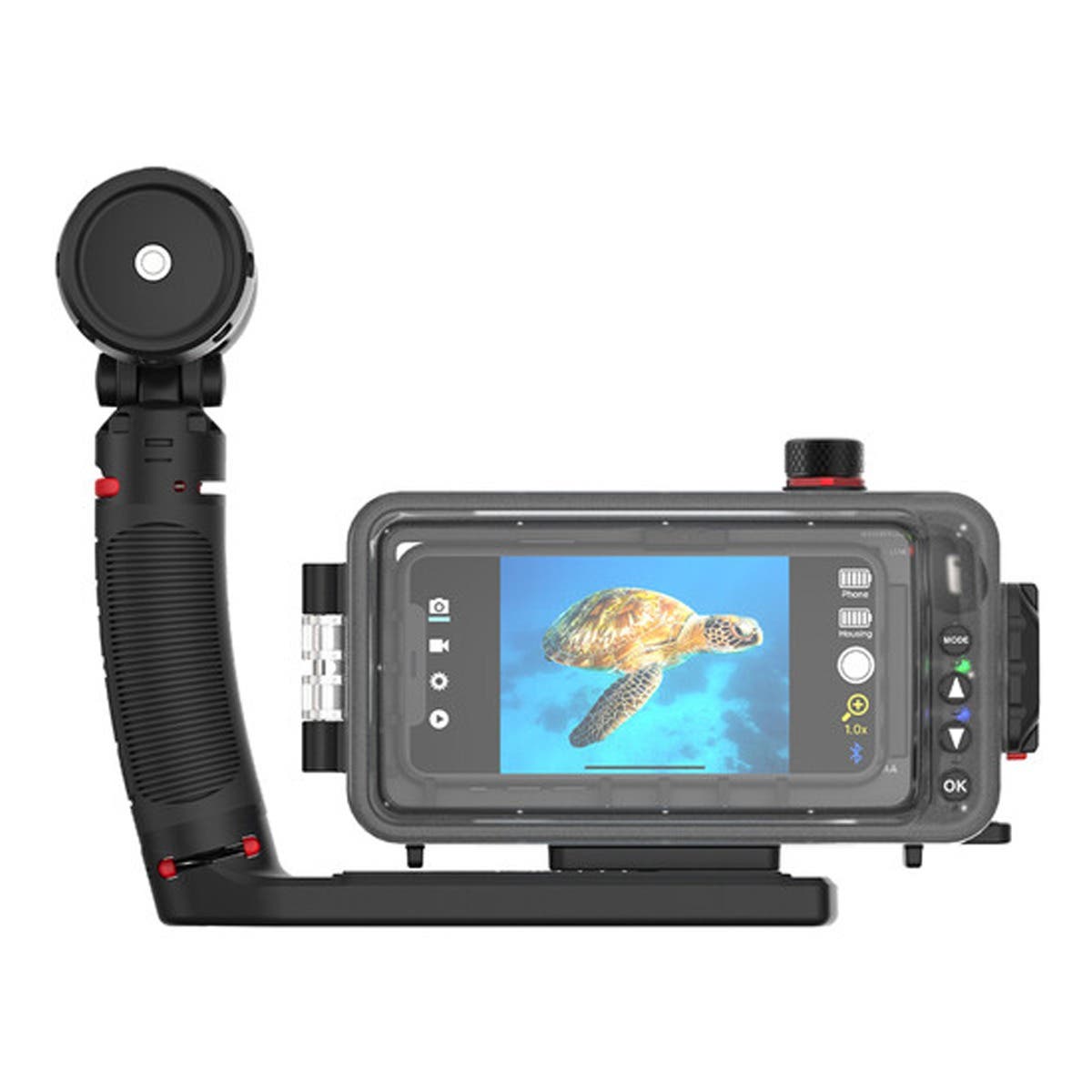 SeaLife SportDiver Pro 2500 Underwater iPhone Housing and Light Tray B