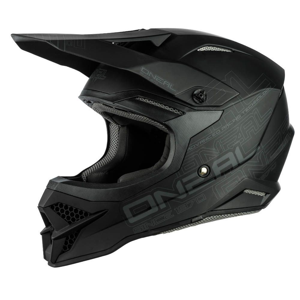 Oneal 24 3Series Moto Helmet Flat 2.0 Black
