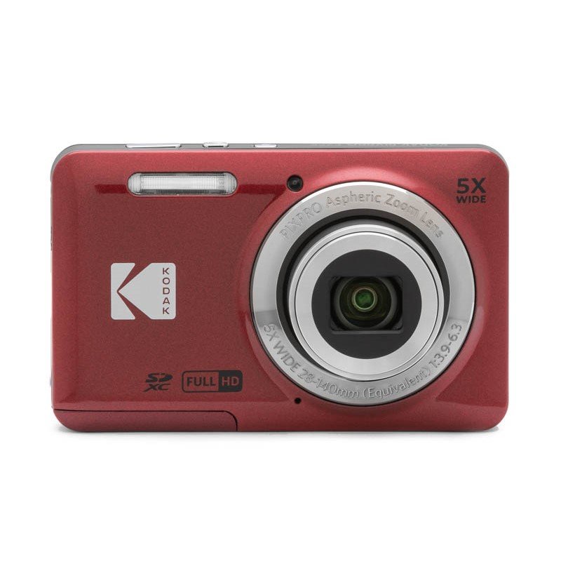 Kodak FZ55 Friendly Zoom Digital Camera - Red
