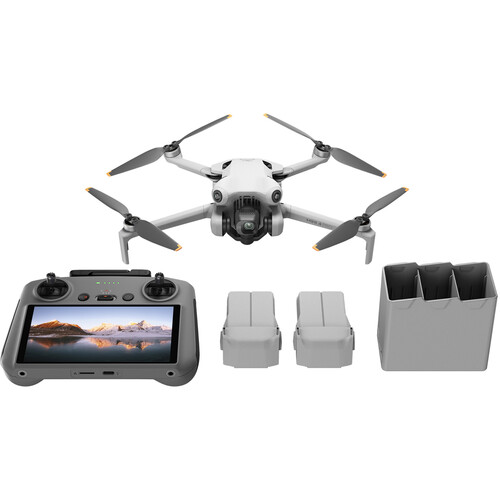 DJI Mini 4 Pro Drone Fly More Combo with DJI RC 2 Remote Control