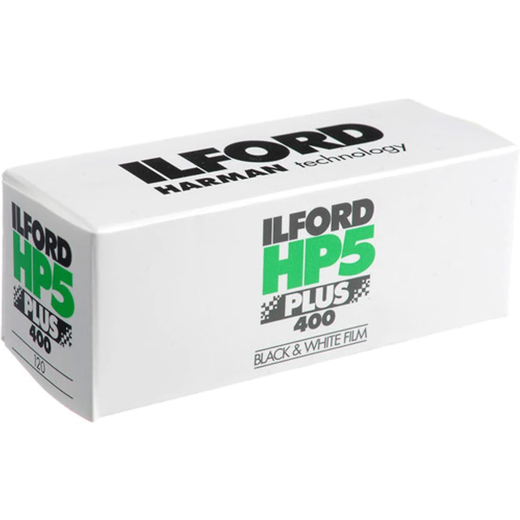 Ilford HP5 Plus ISO 400 120 Roll Black & White Film
