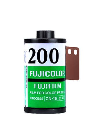 FujiFilm 200ISO 35mm 36 Exposure Colour Negative Film Single Roll