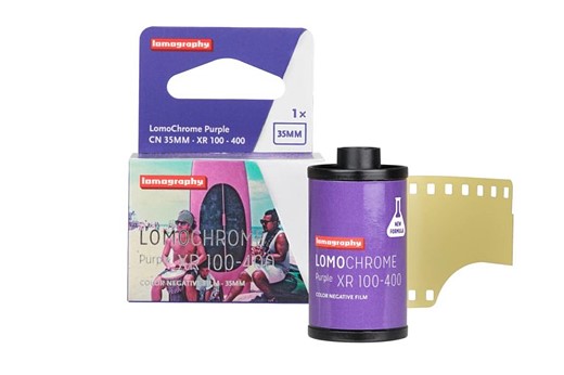 Lomography Lomochrome Purple 100-400 ISO 35mm 36 Exp Colour Negative Film