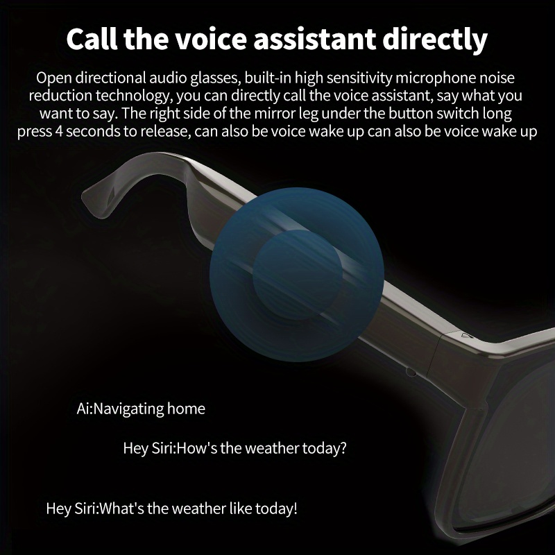 New smart Bluetooth sunglasses