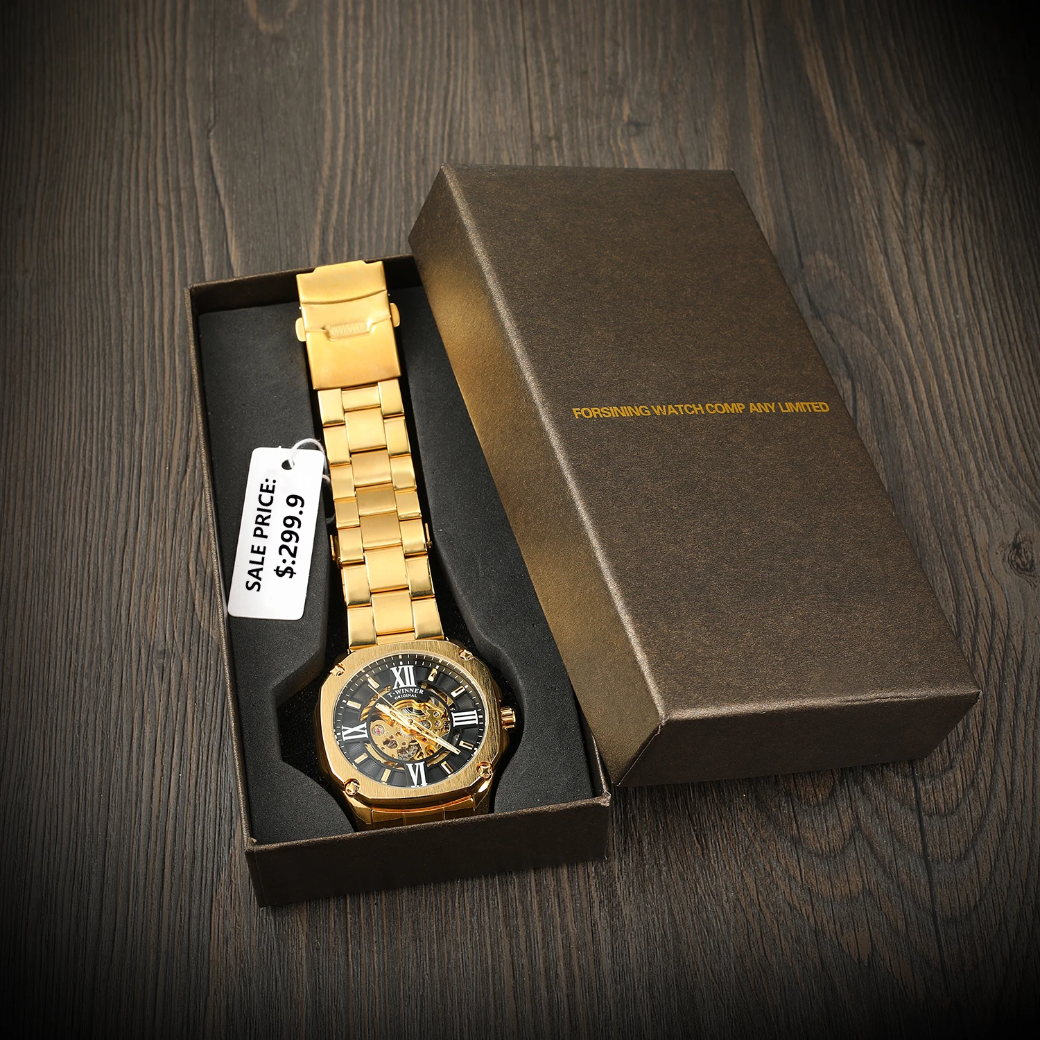 Winner Men's Fully Automatic Mechanical Watch