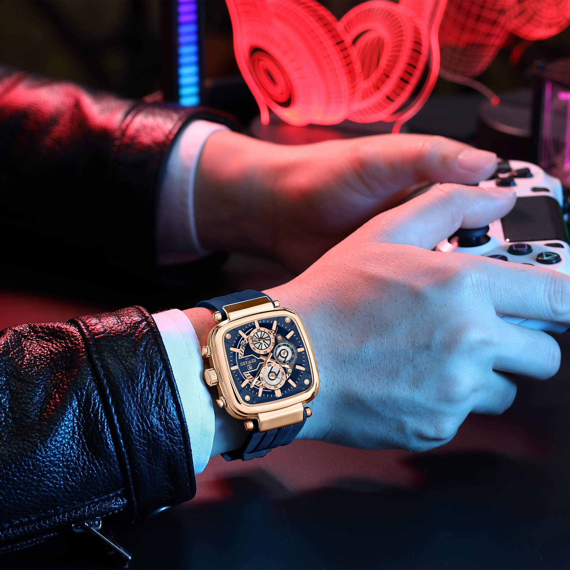 Men's luxury leisure sports watch