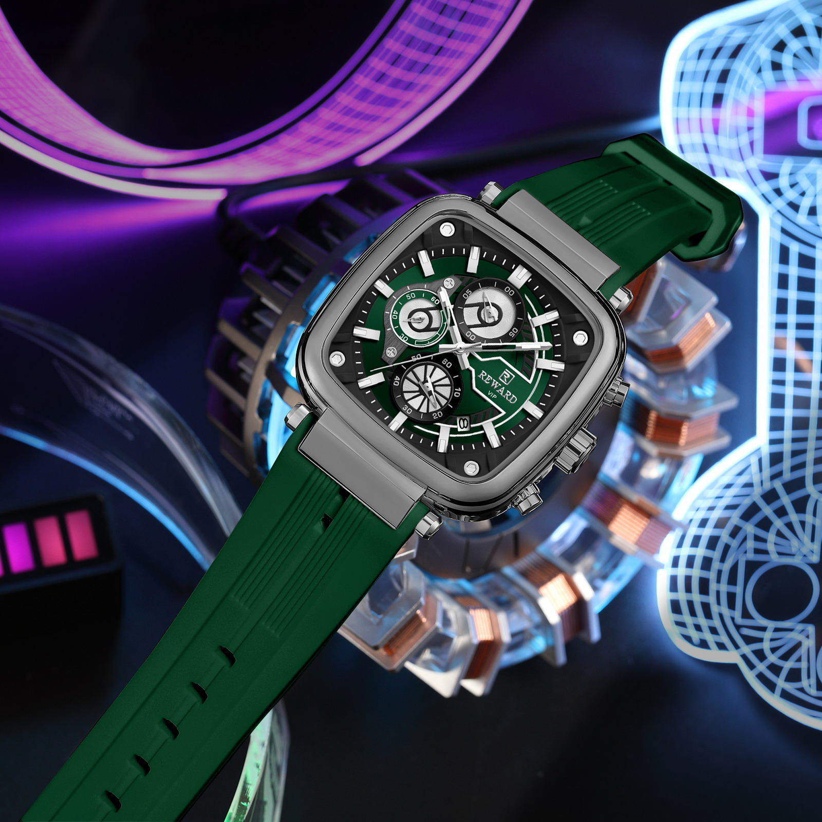 Men's luxury leisure sports watch