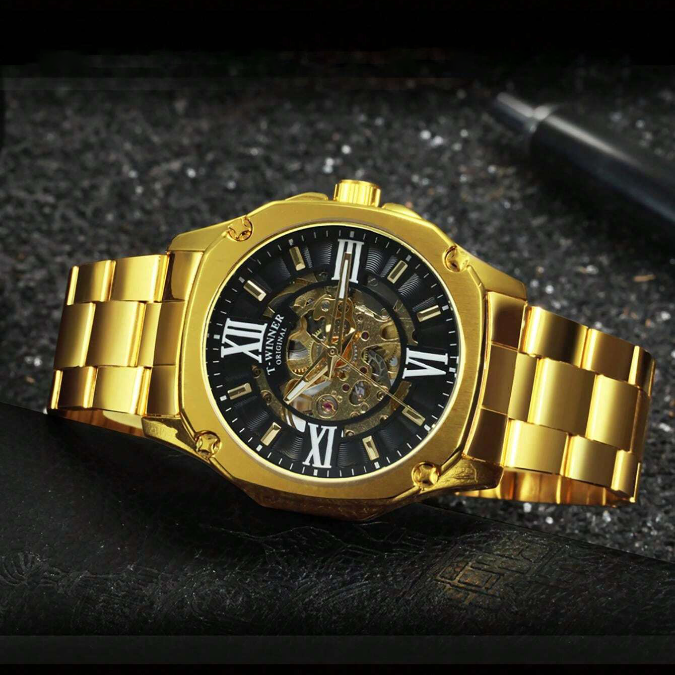 Winner Men's Fully Automatic Mechanical Watch