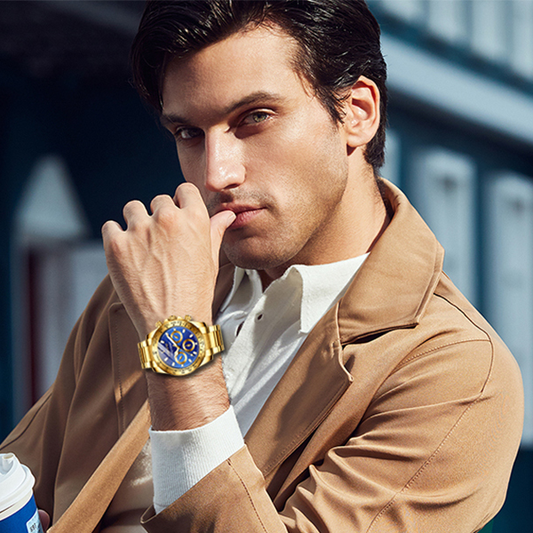 Men's classic business elegant watch