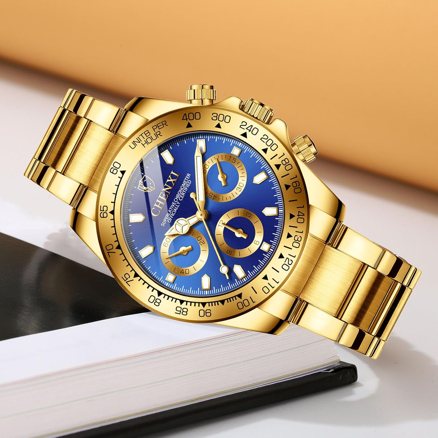 Men's classic business elegant watch