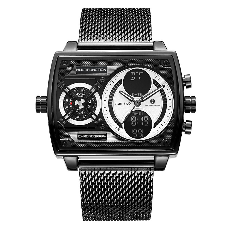 Ark II Square Large Dial Watch