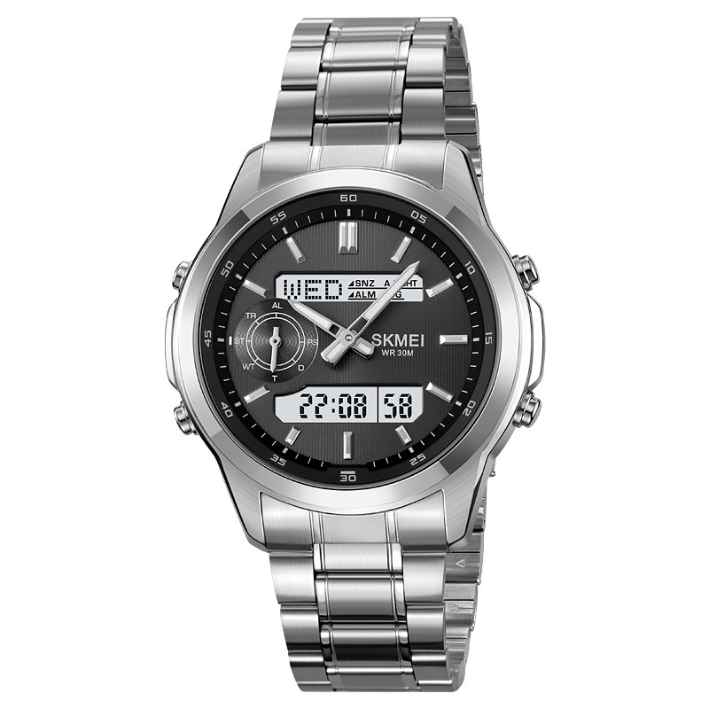 Men's radar dual display business simple watch