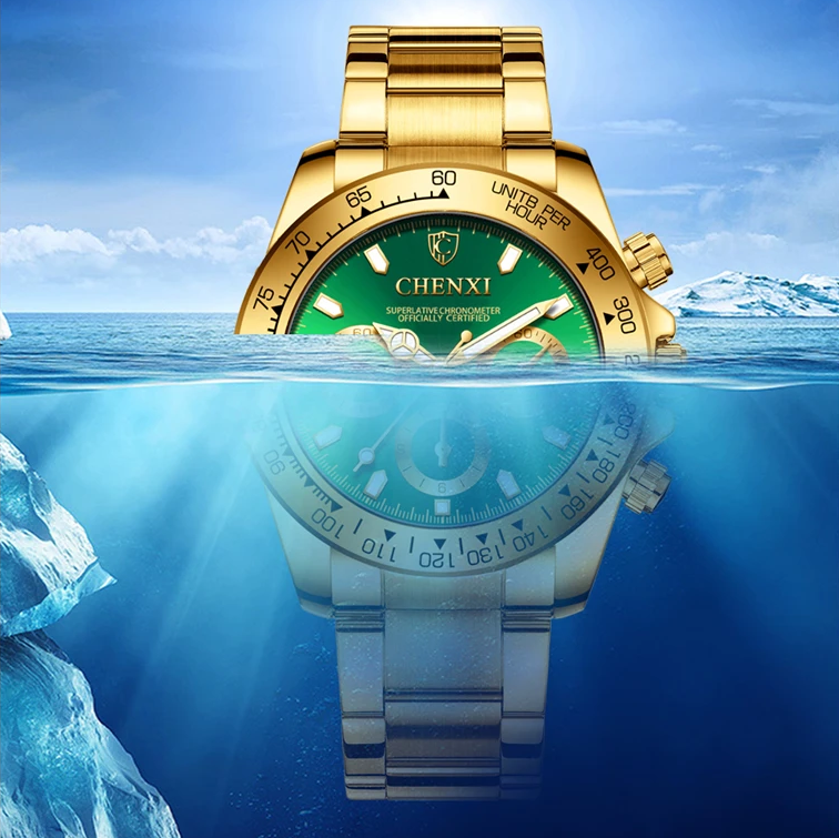 Men's classic business elegant watch