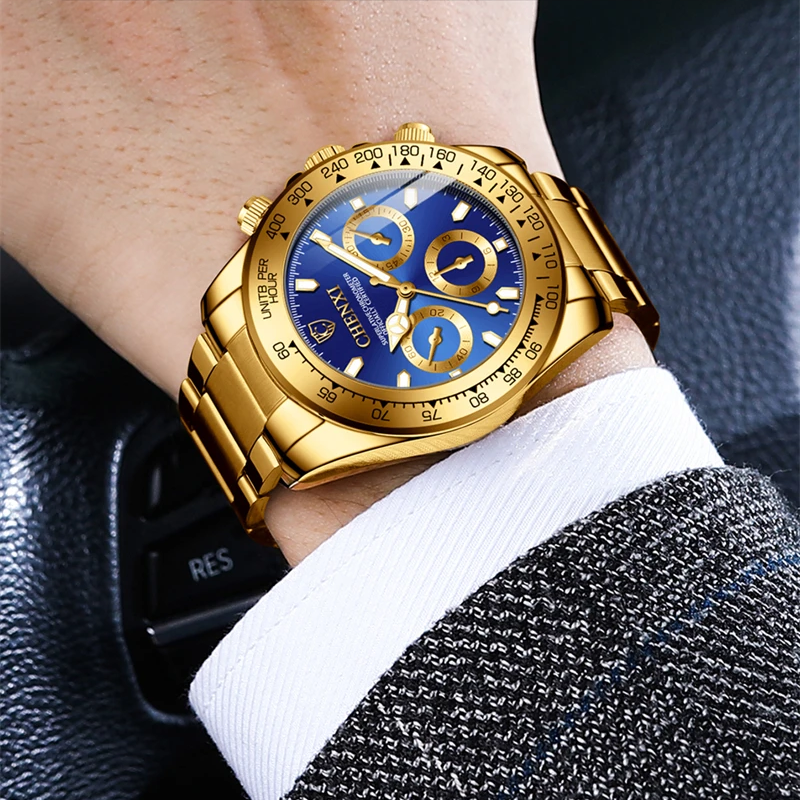 Men's classic business elegant watch