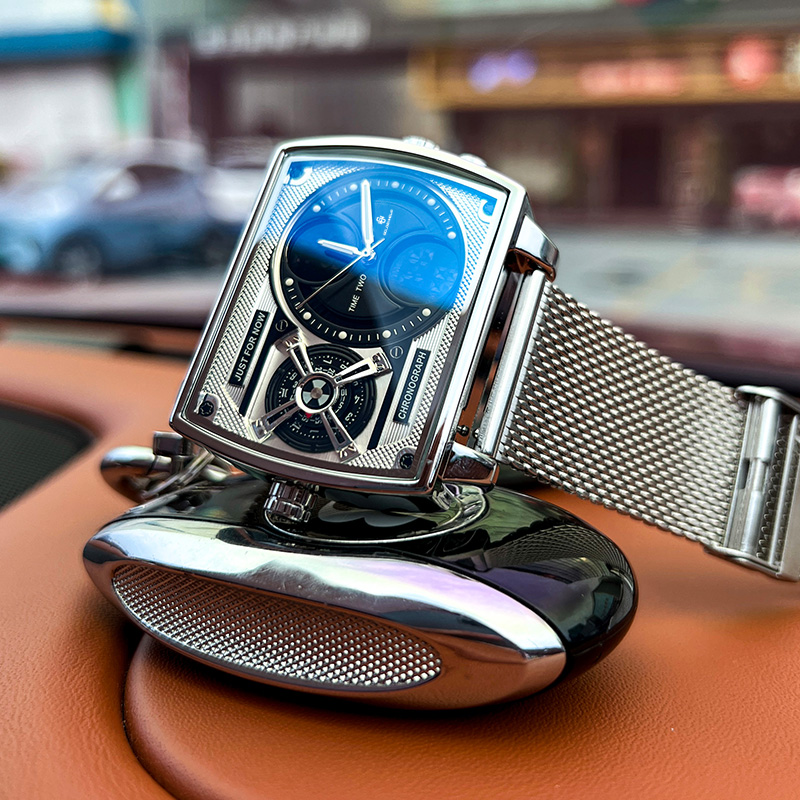 GH813 Men's Multifunctional Square Watch 47 mm