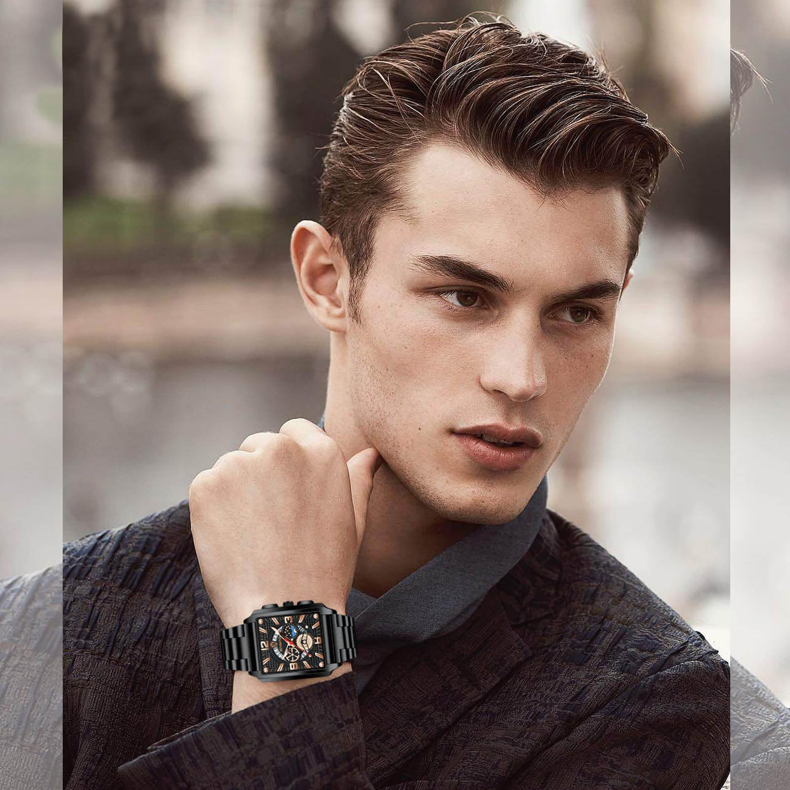 Calendar Waterproof Glow Watch