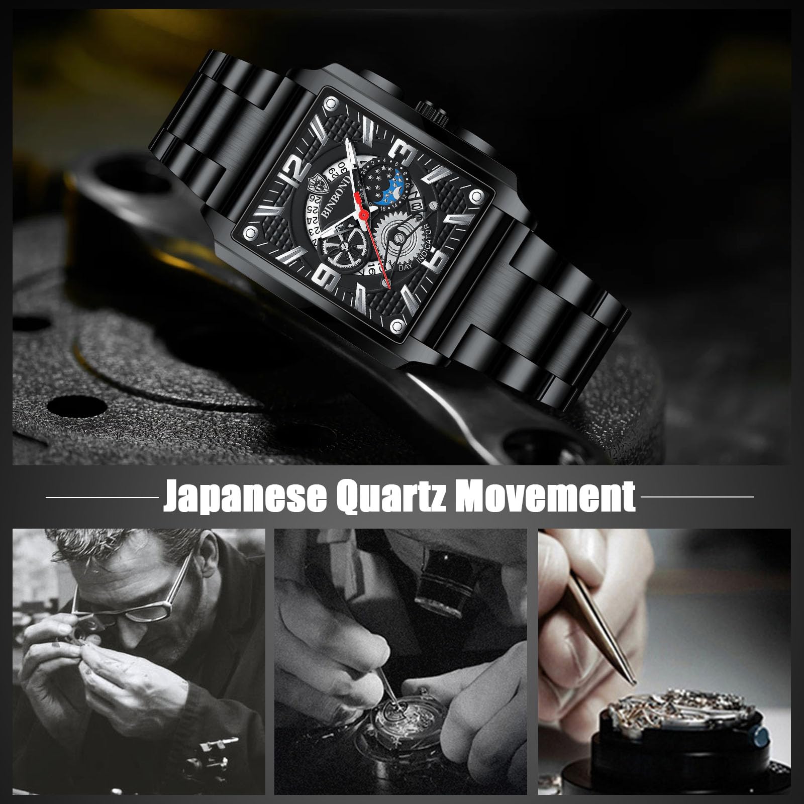 Calendar Waterproof Glow Watch