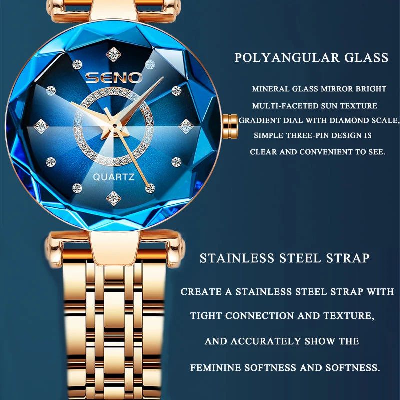 🔥2023 New Product -💥💖Starry Women's Stainless Steel Watch🎁