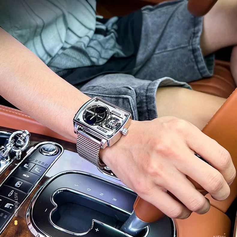 Ark II Square Large Dial Watch