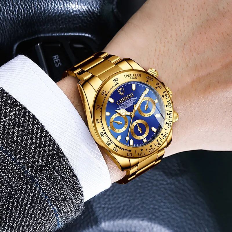 Luxury Business Waterproof  Men's Watch