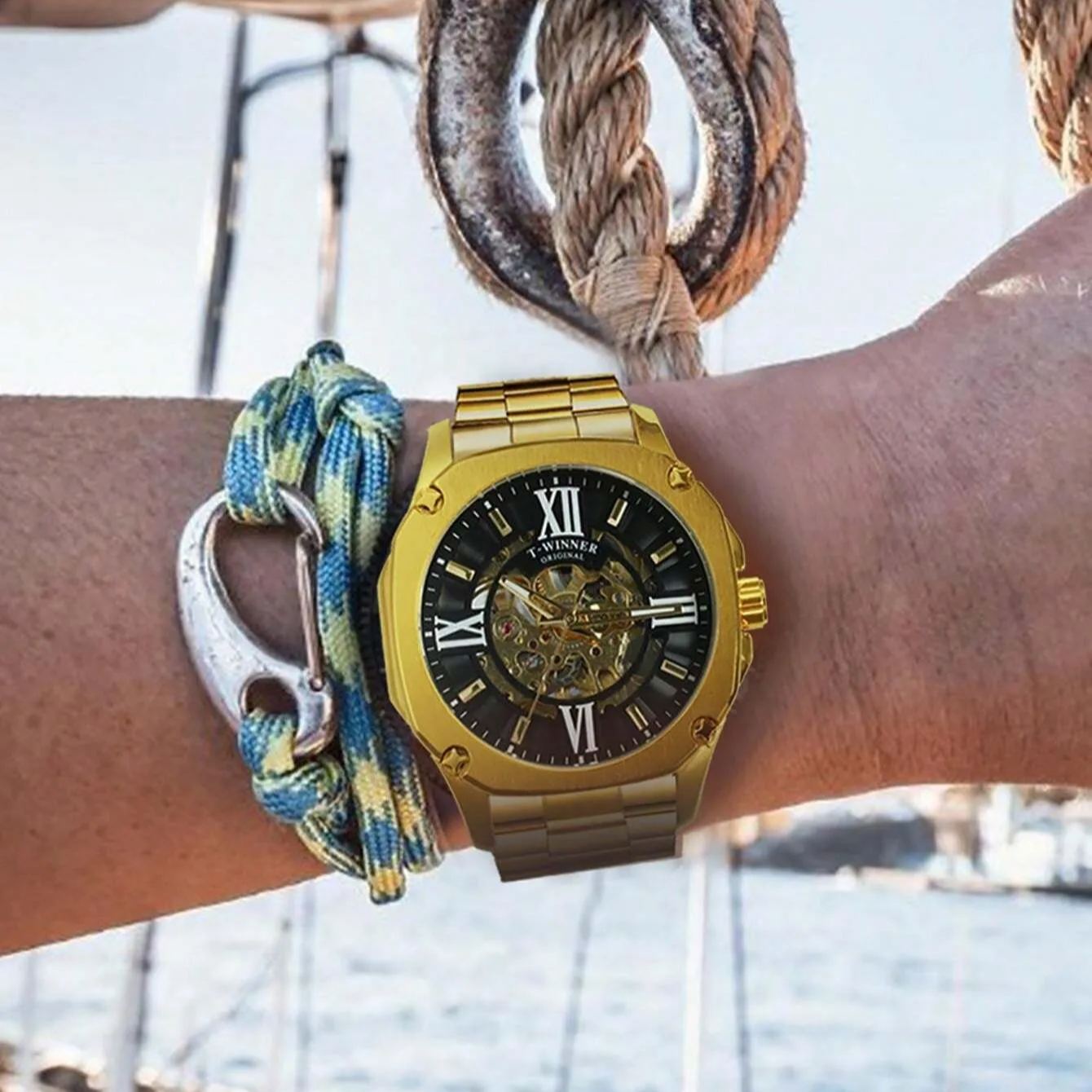 Winner Men's Fully Automatic Mechanical Watch