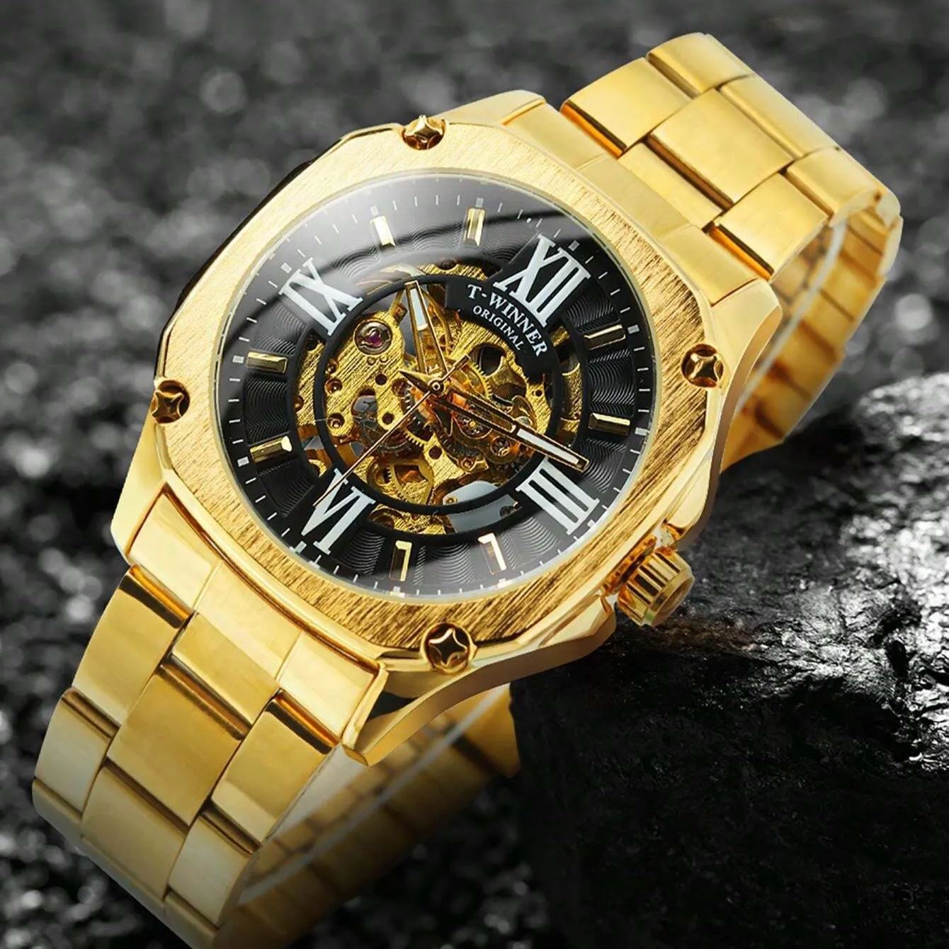 Winner Men's Fully Automatic Mechanical Watch