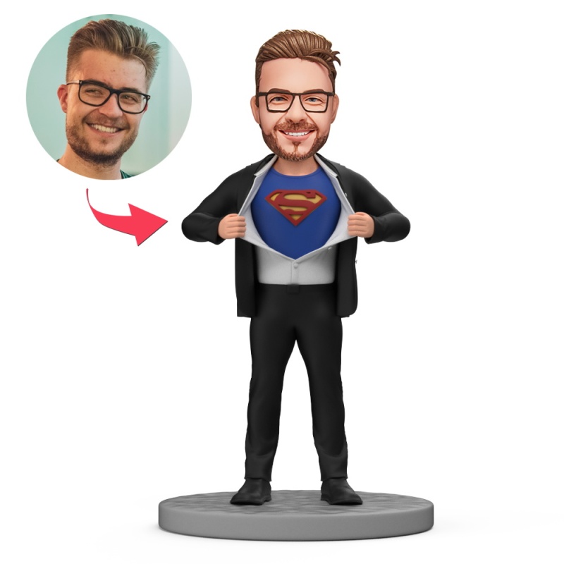 Custom Bobbleheads Australia Superman Bobbleheads Gifts For Him Super