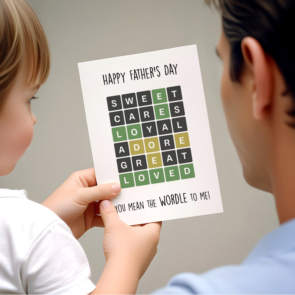Father's Day Card Trend Father's Day Card Cute Father's Day Card Happy Father's Day