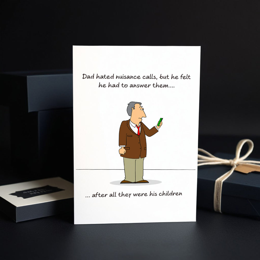 Fathers Day Card Fathers Day Funny Card from Daughter Like Father Lke Daughter Card