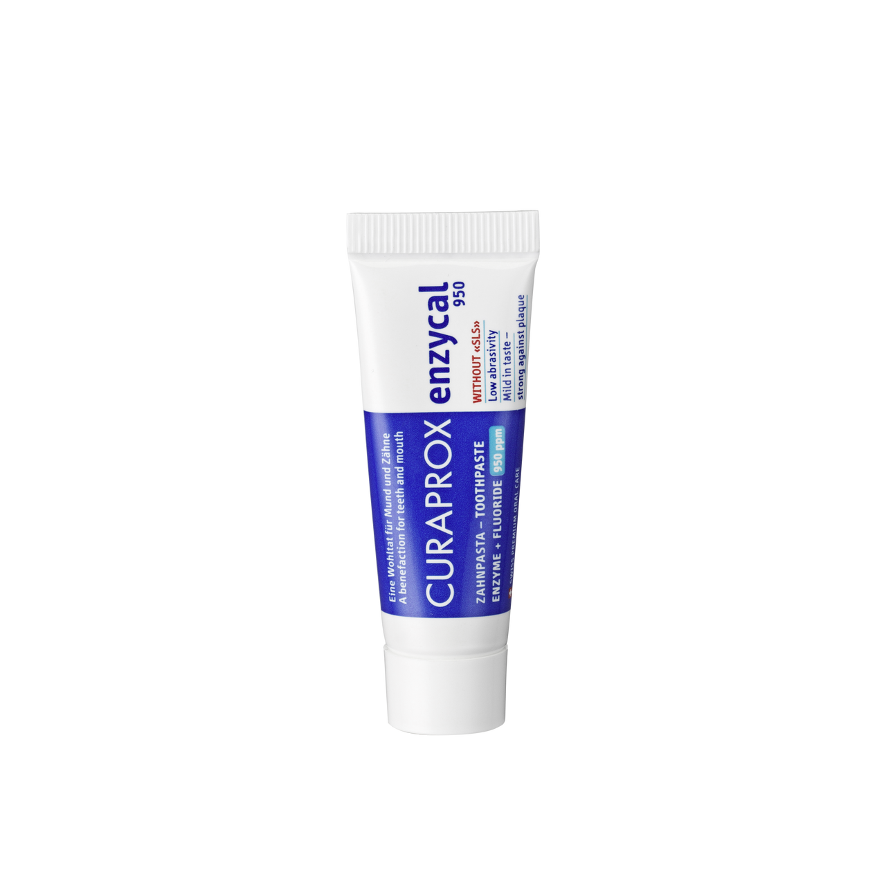 CURAPROX ENZYCAL 950PPM TOOTHPASTE, 10 ML **PRICE FOR 3 TUBES (BEST BEFORE APRIL 2025)