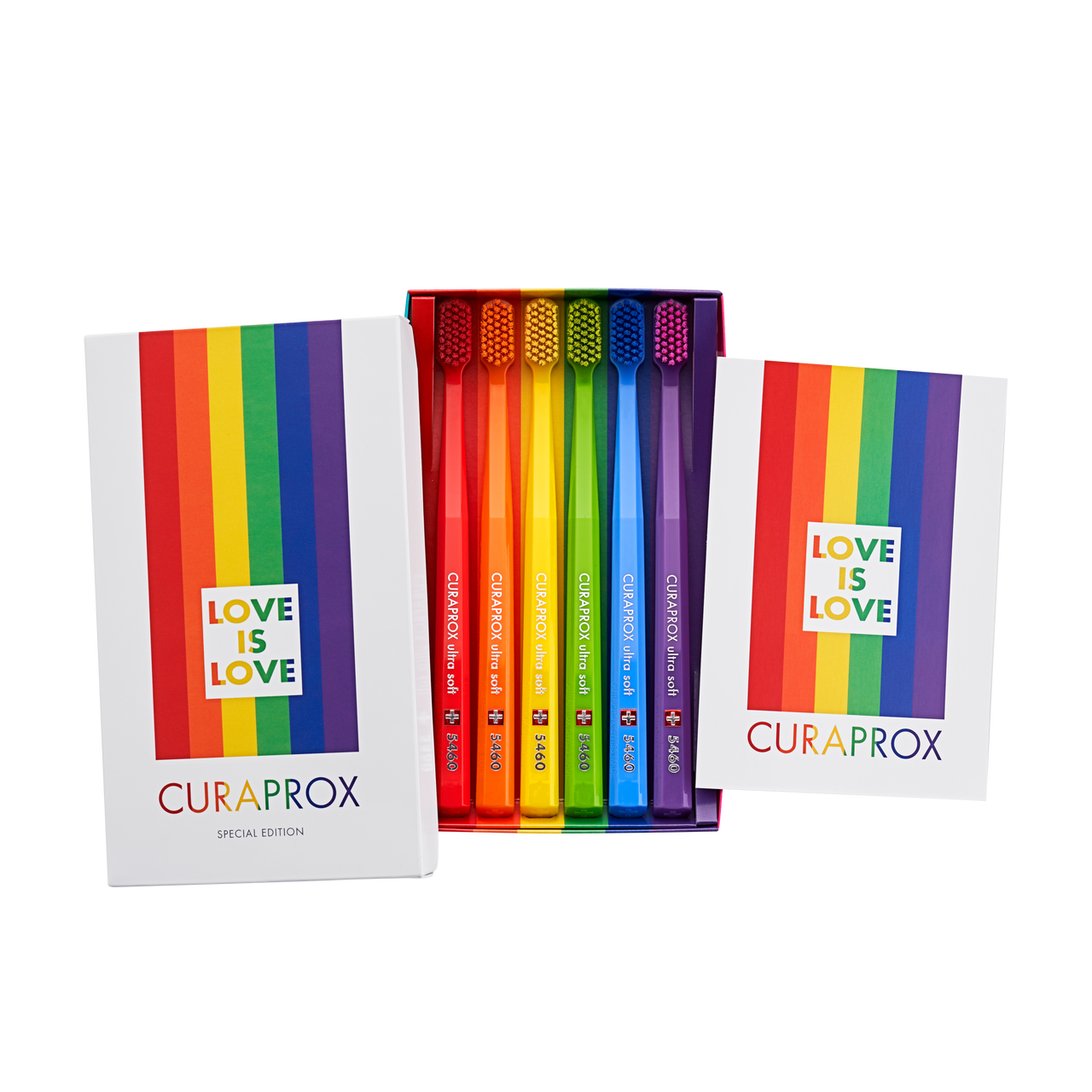 CURAPROX TOOTHBRUSH CS 5460 RAINBOW LIMITED EDITION, (SET WITU 6 PCS. TOOTHBRUSH)