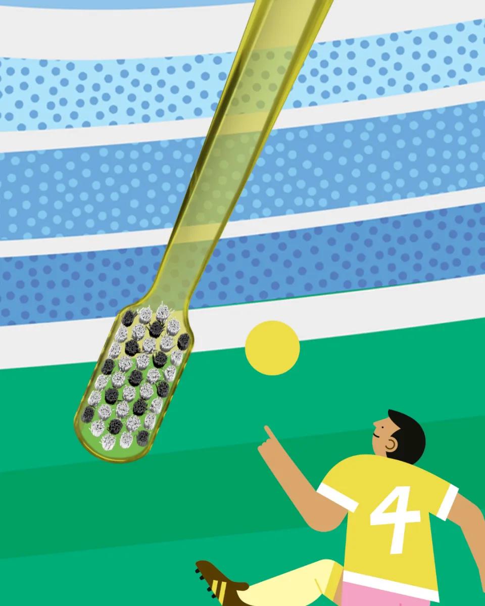Curaprox CS 5460 Ultra Soft Blister Toothbrush - Football Edition 2026 - Twinpack