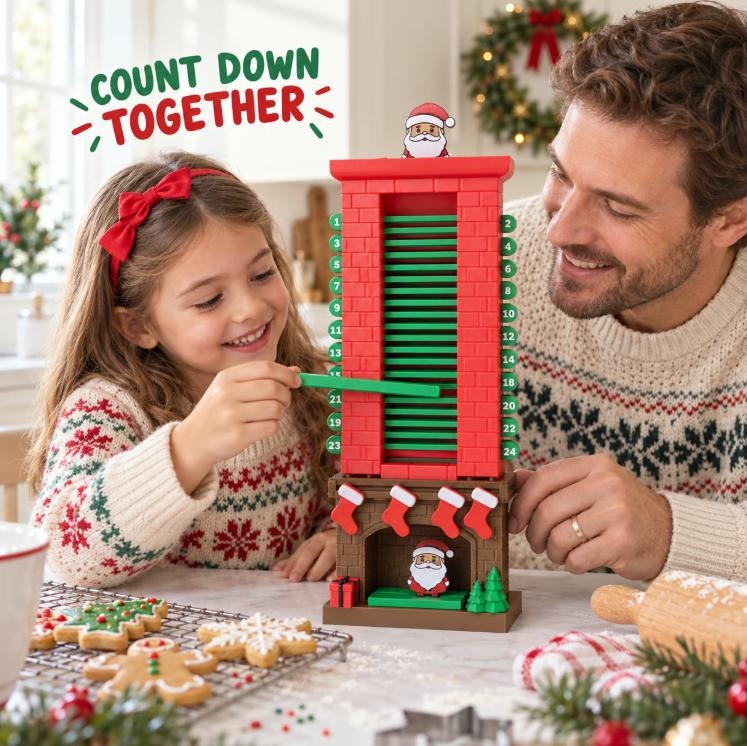 Santa Chimney Christmas Countdown Advent Calendar 2026 Special Edition - 