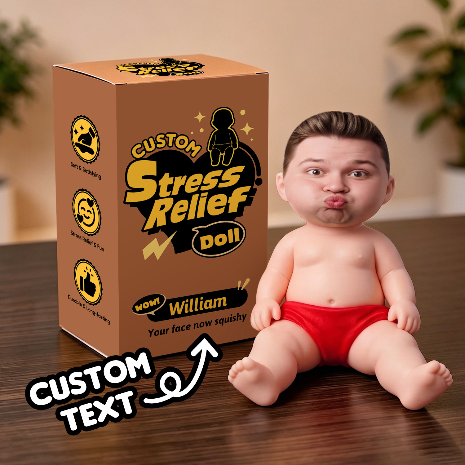 Classic Box for Stress Relief Doll - 