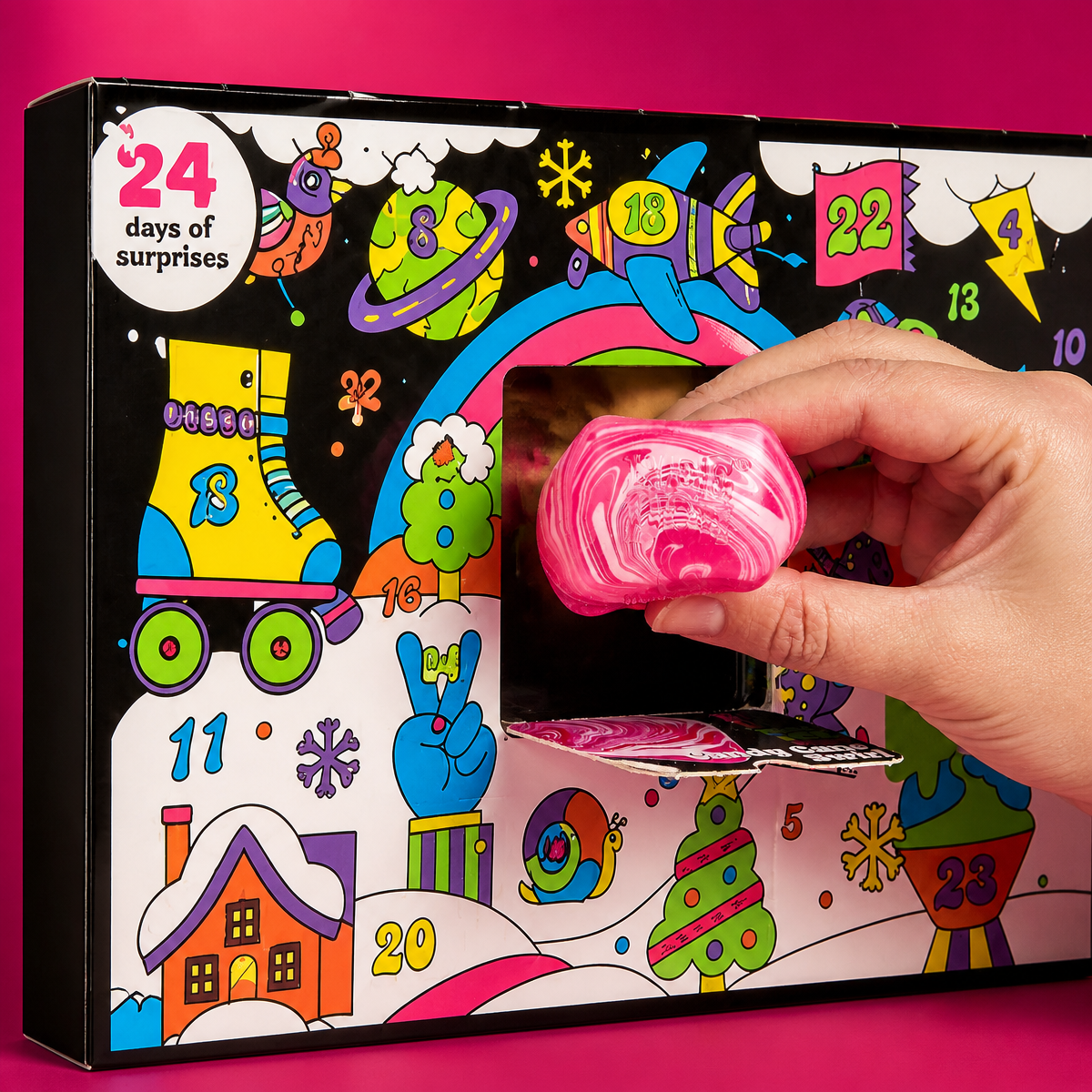 Squishy Blind Box Advent Calendar – 24 Days of Surprise Mini Squishy Toys